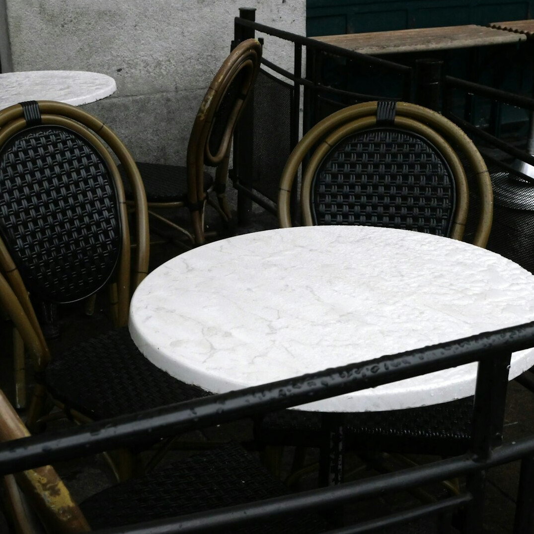 person reflecting in quiet space